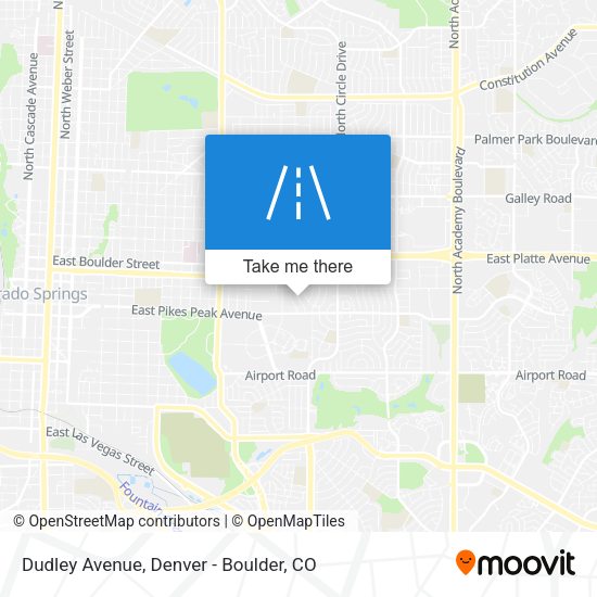 Mapa de Dudley Avenue