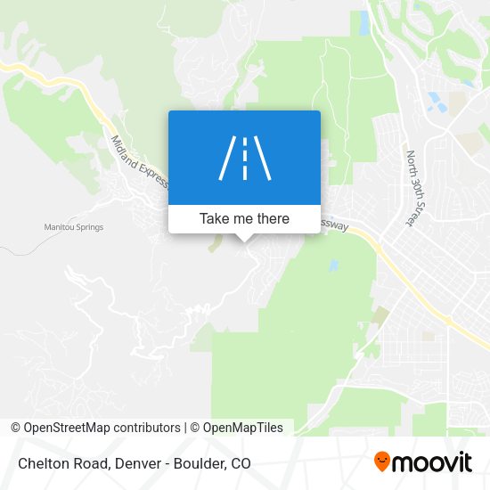 Mapa de Chelton Road