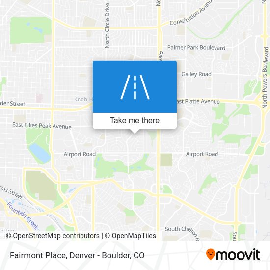 Fairmont Place map
