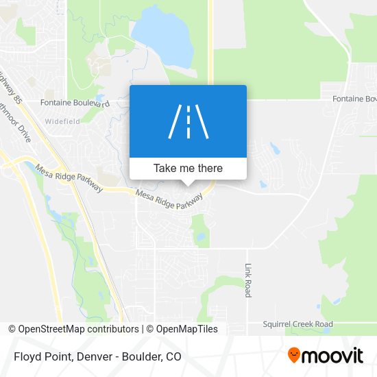 Floyd Point map