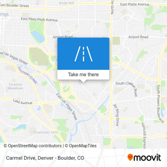 Carmel Drive map