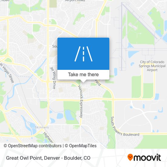 Great Owl Point map