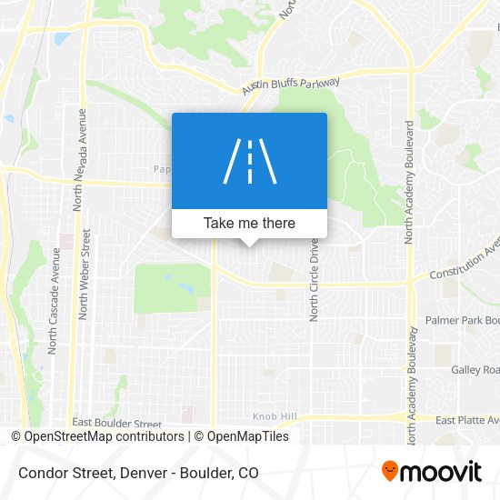 Condor Street map