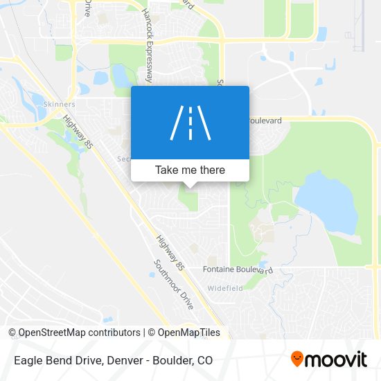 Mapa de Eagle Bend Drive