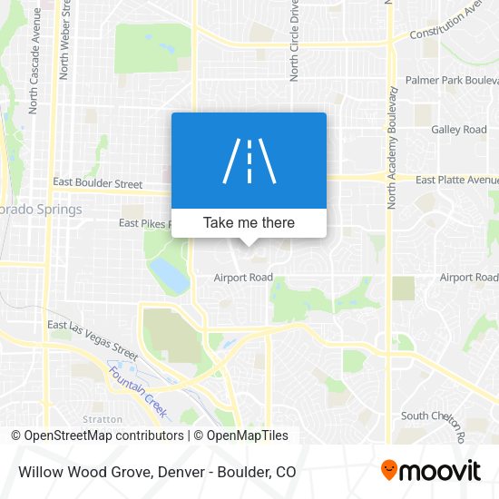 Mapa de Willow Wood Grove