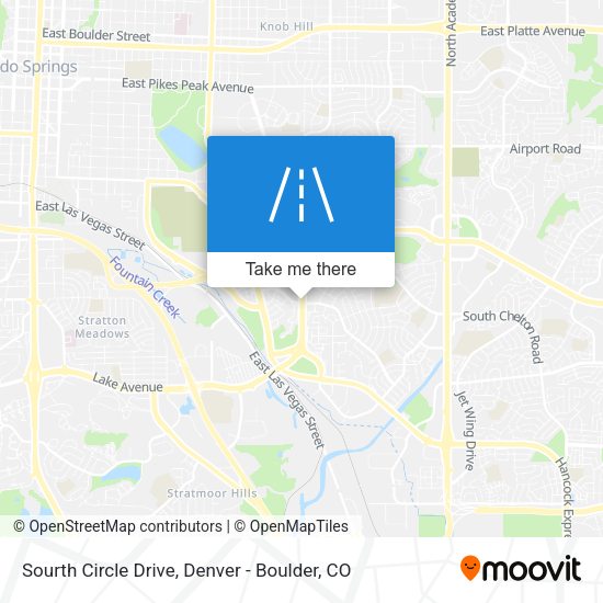 Sourth Circle Drive map
