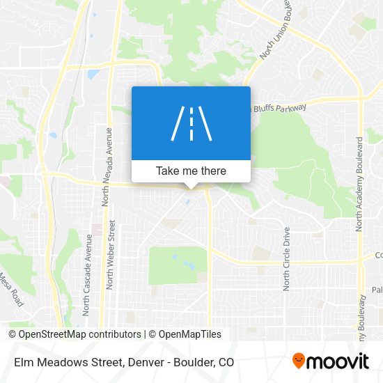 Mapa de Elm Meadows Street