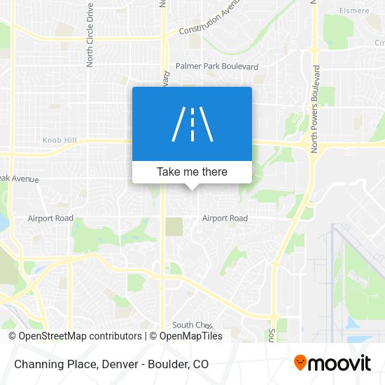 Mapa de Channing Place