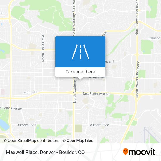 Maxwell Place map