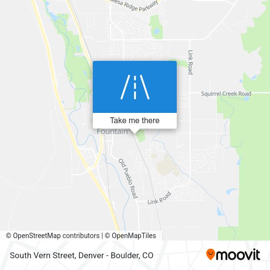 Mapa de South Vern Street