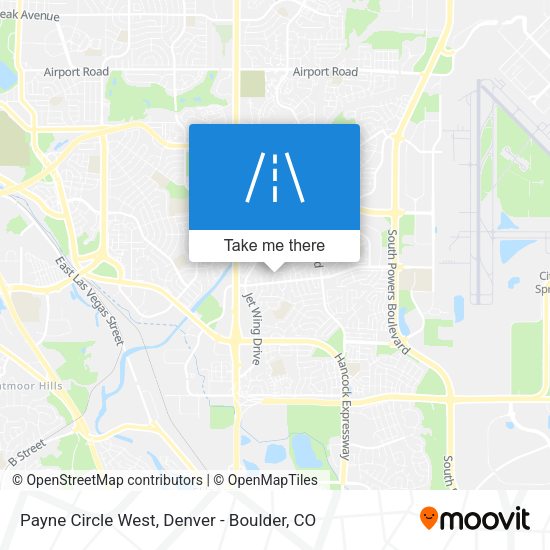 Payne Circle West map