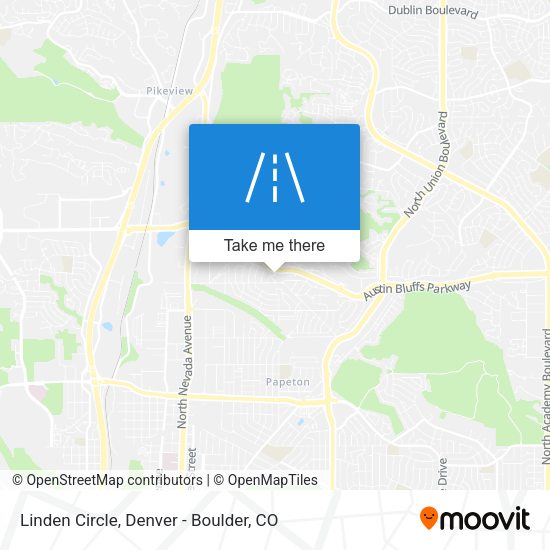 Linden Circle map
