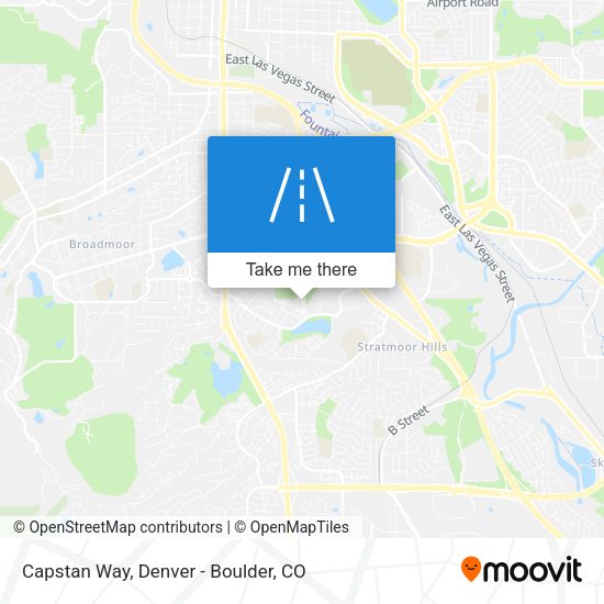 Capstan Way map