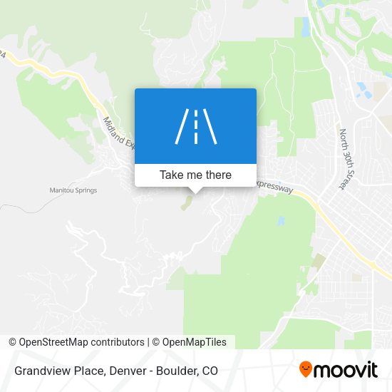 Grandview Place map
