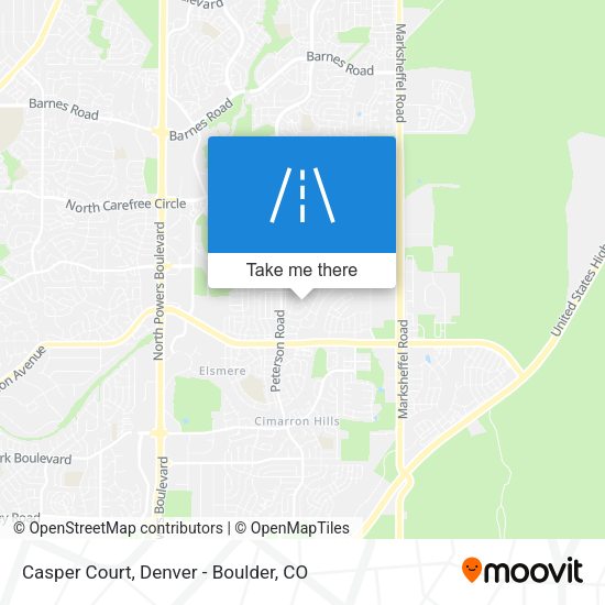 Casper Court map