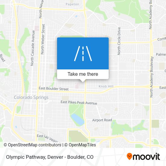 Olympic Pathway map