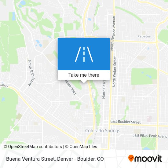 Mapa de Buena Ventura Street