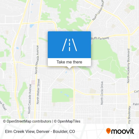 Mapa de Elm Creek View