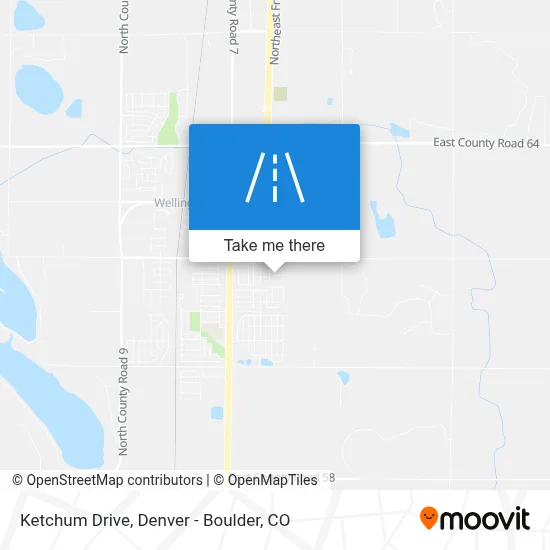 Ketchum Drive map