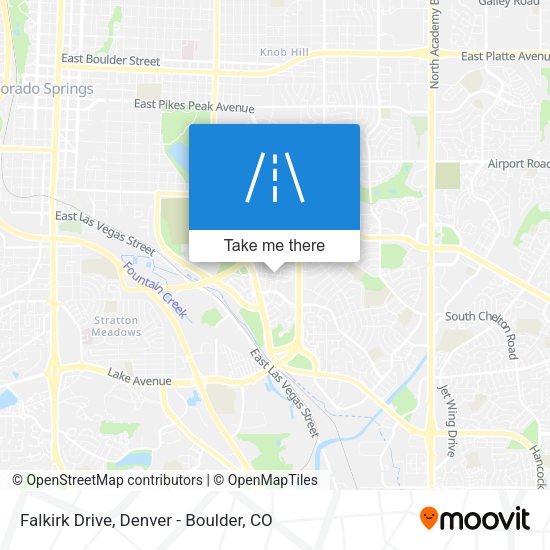 Falkirk Drive map