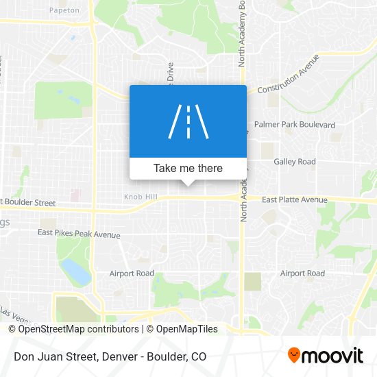 Don Juan Street map