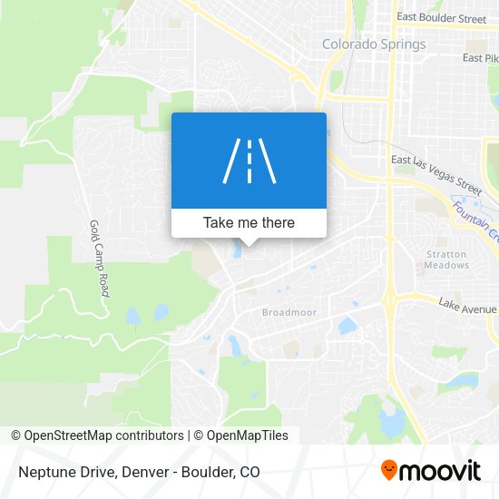 Neptune Drive map