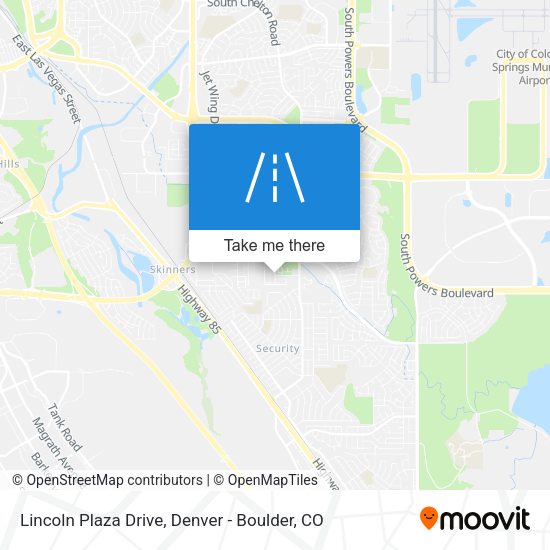 Lincoln Plaza Drive map