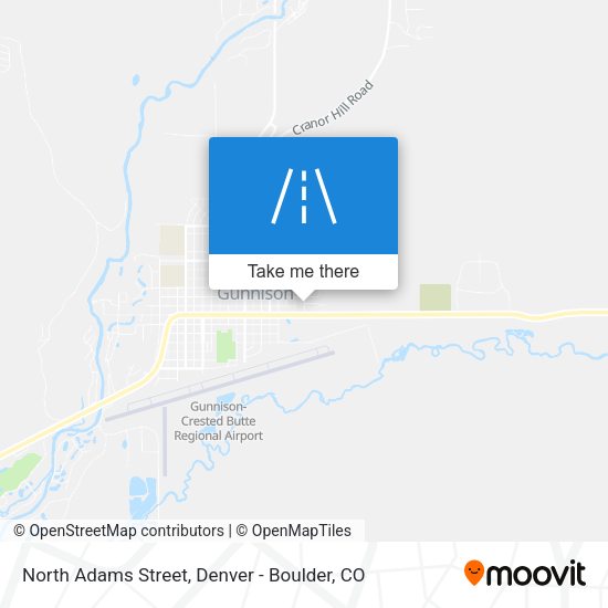 North Adams Street map