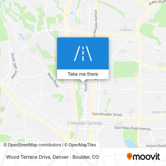 Mapa de Wood Terrace Drive
