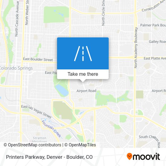 Printers Parkway map