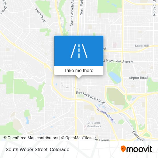 South Weber Street map