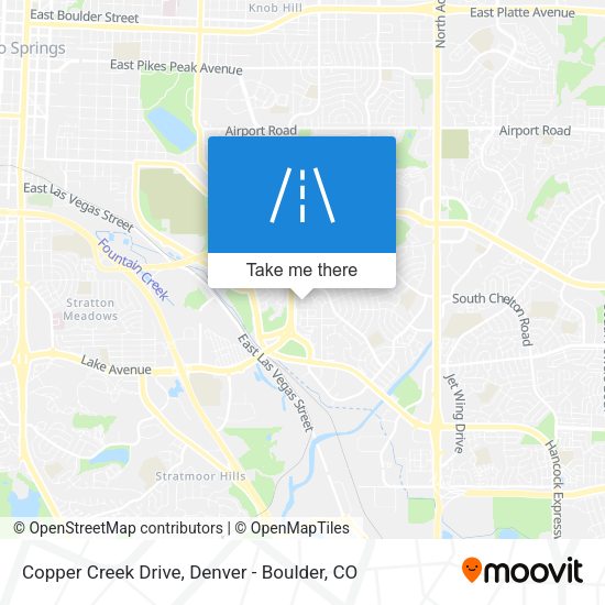 Mapa de Copper Creek Drive