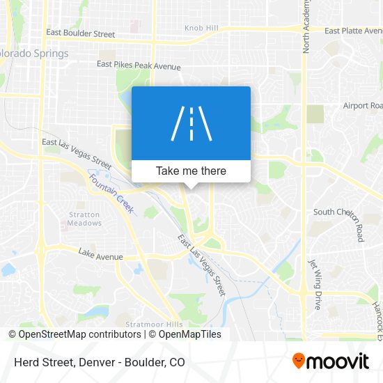 Mapa de Herd Street