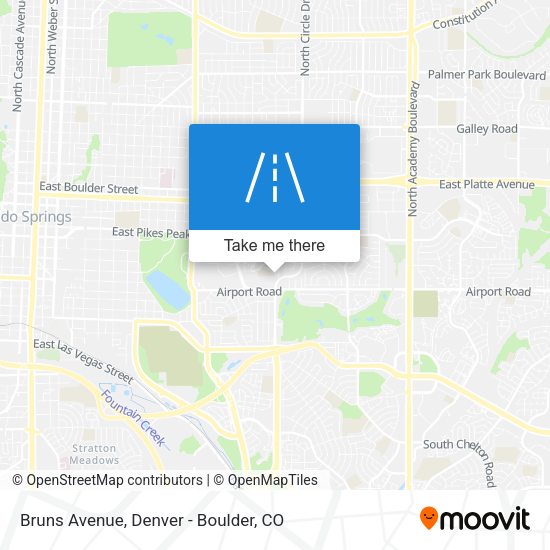 Bruns Avenue map
