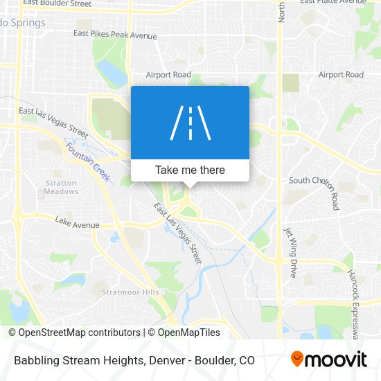 Mapa de Babbling Stream Heights