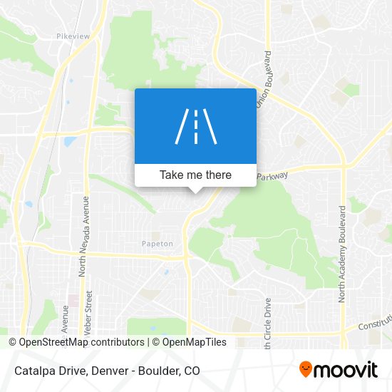 Mapa de Catalpa Drive