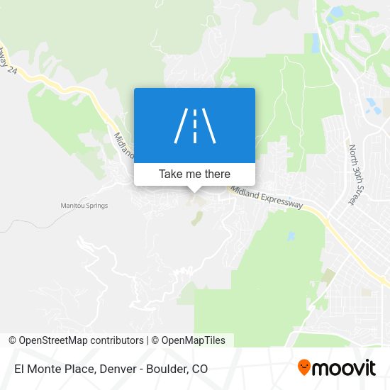 Mapa de El Monte Place
