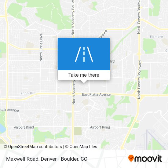 Maxwell Road map