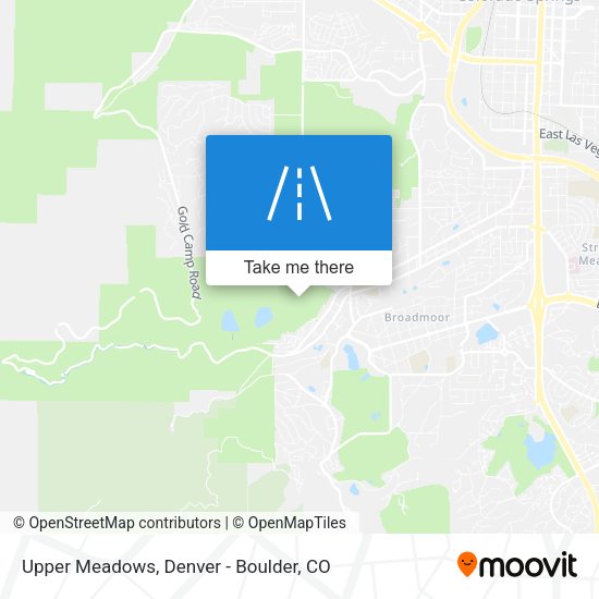 Mapa de Upper Meadows
