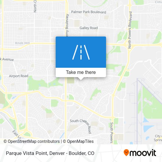 Parque Vista Point map