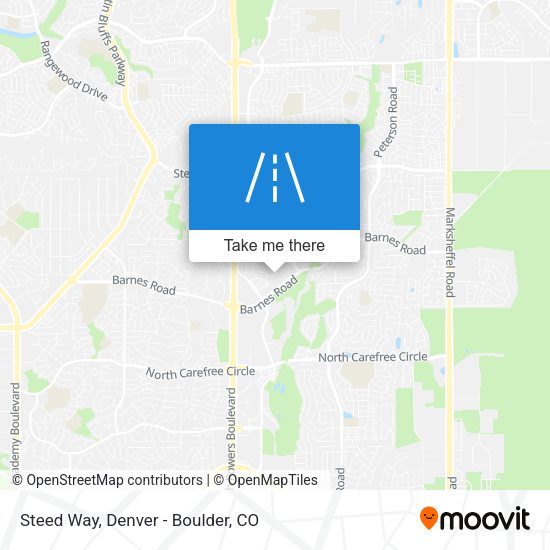 Mapa de Steed Way
