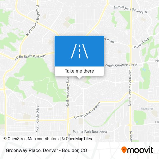 Greenway Place map