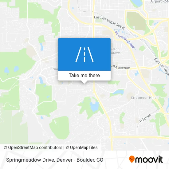 Springmeadow Drive map
