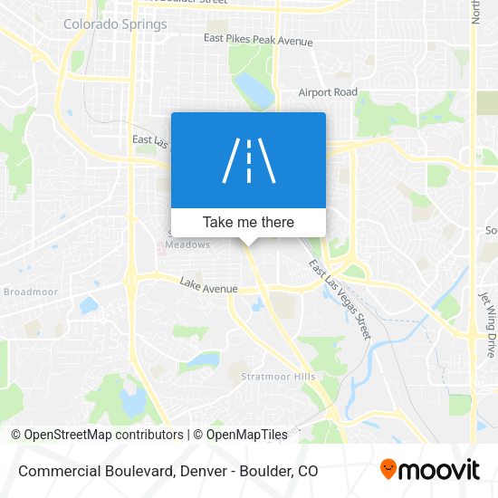 Commercial Boulevard map