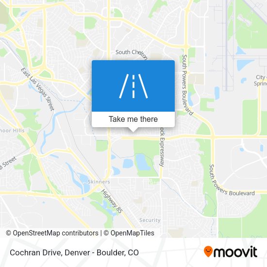 Mapa de Cochran Drive