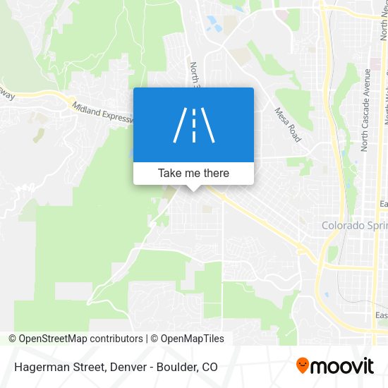 Mapa de Hagerman Street