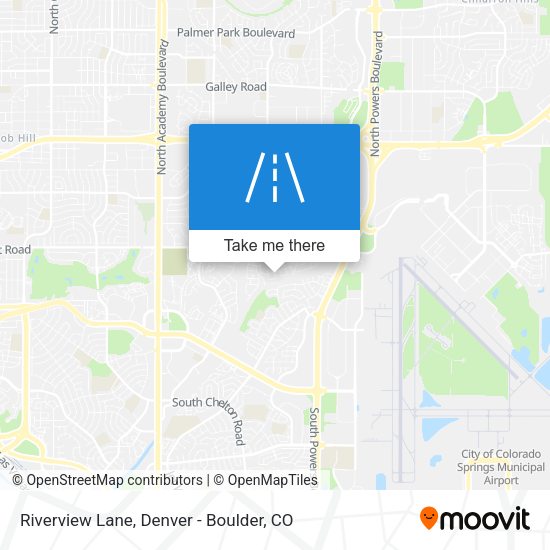 Mapa de Riverview Lane