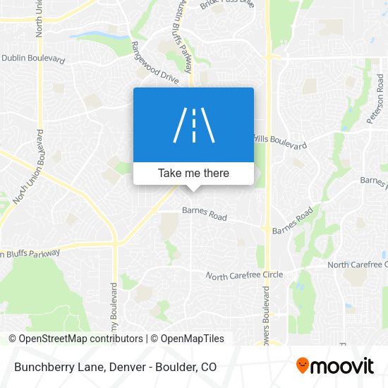 Mapa de Bunchberry Lane