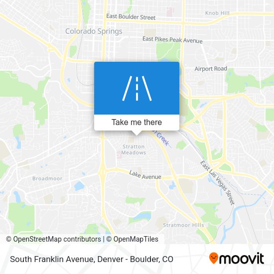 Mapa de South Franklin Avenue