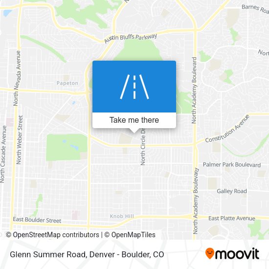 Glenn Summer Road map